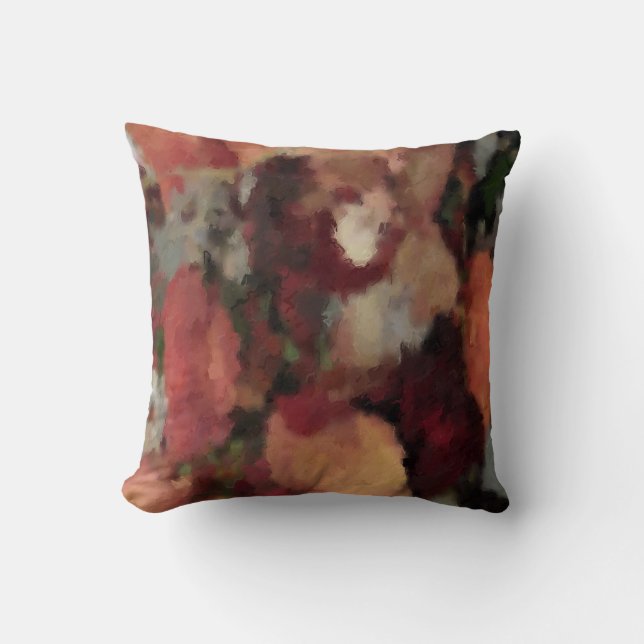 Cojín Decorativo Acuarelas de otoño (Anverso)