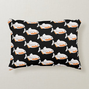 Cojín Decorativo Acuario de Peces Piraña