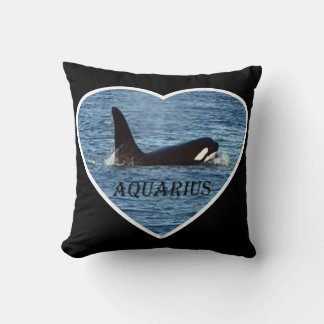 Cojín Decorativo Acuario Orca de la Comunidad de la Costa Oeste Per