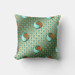 Cojín Decorativo Acuario y Rata de Madera