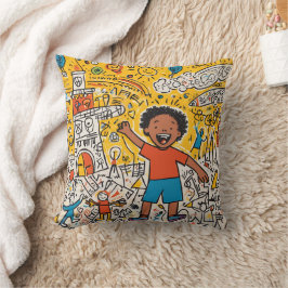 Cojín Decorativo Add Your Childs Artwork Personalized