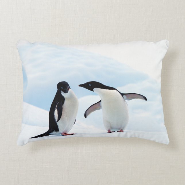 Cojín Decorativo Adelie Penguins (Anverso)