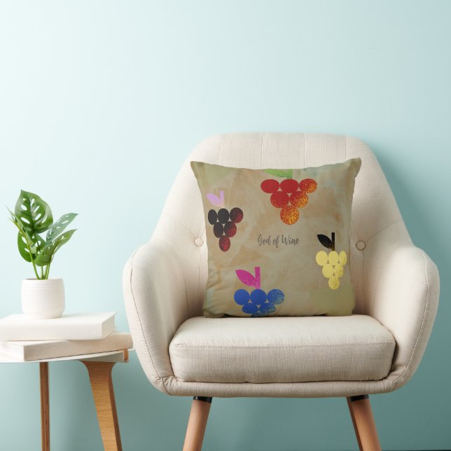 Cojín Decorativo Adonis Dios del Vino (Silla)