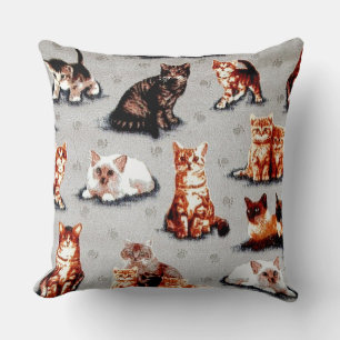 Cojín Decorativo Adoptar Un Gato De Refugio Animal