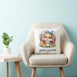 Cojín Decorativo Adorable Bunny de Pascua