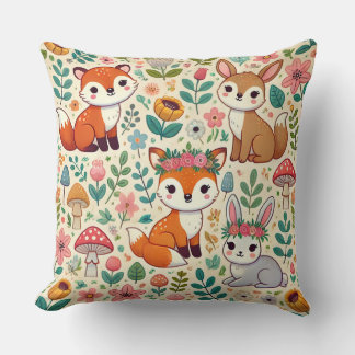 Cojín Decorativo adorable ciervo