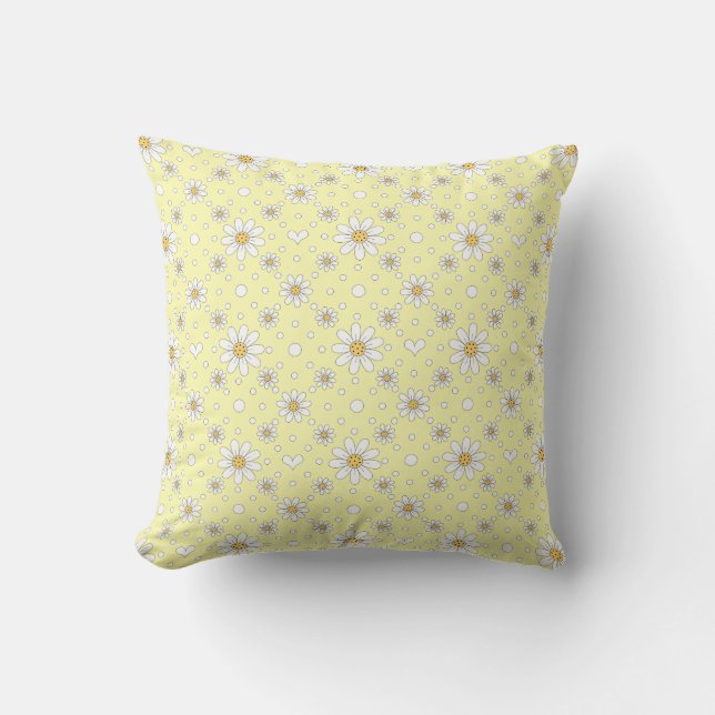 Cojín Decorativo Adorable Daisy Pillow (Anverso)
