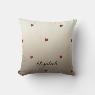 Cojín Decorativo Adorable Lindos ,Mariquitas,Luminosos-Personalizad