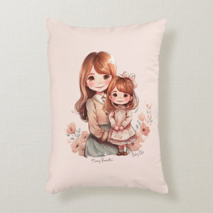 Cojín Decorativo Adorable mamá y yegua