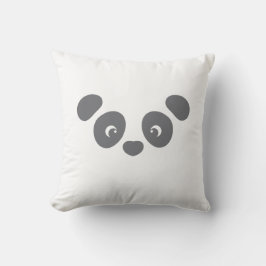 Cojín Decorativo Adorable Panda Face