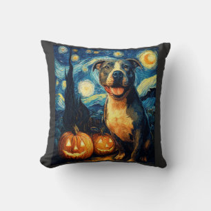 Cojín Decorativo Adorable perro American Staffordshire Terrier Hall