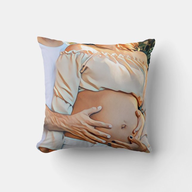 Cojín Decorativo Adorable queen mom eternal love (Anverso)