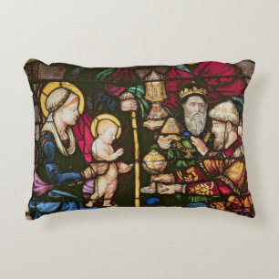 Cojín Decorativo Adoración de unos de los reyes magos