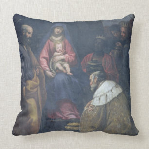 Cojín Decorativo Adoración de unos de los reyes magos, 1629 (aceit