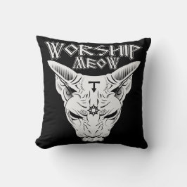 Cojín Decorativo Adorar a Meow