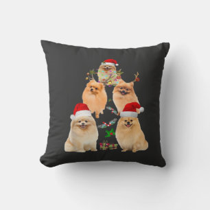 Cojín Decorativo Adorno divertido para árbol de Navidad de Pomerani
