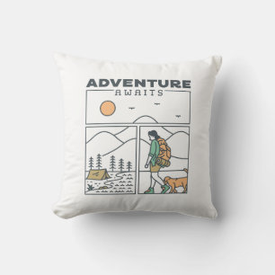 Cojín Decorativo Adventure Awaits 1