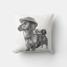 Cojín Decorativo Adventurous dachshund