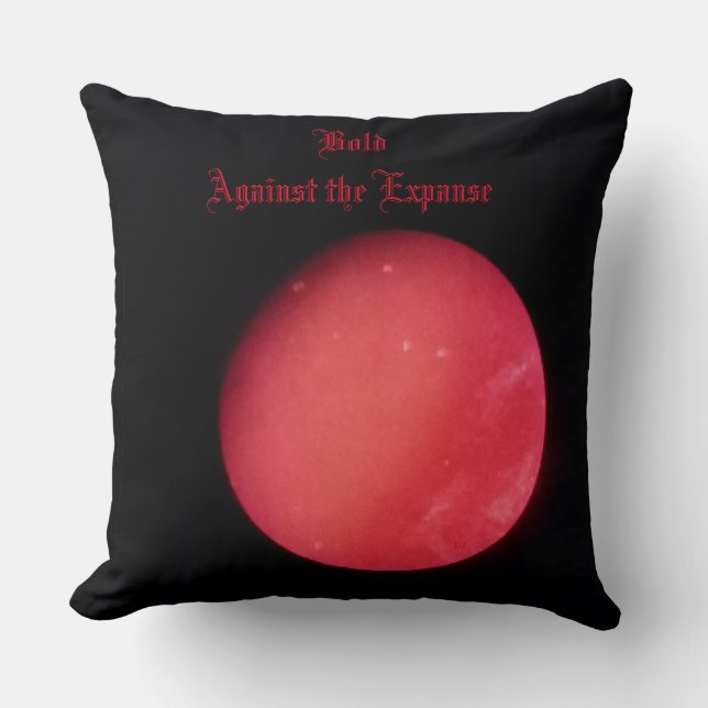 Cojín Decorativo Adversidad de valentía (Anverso)