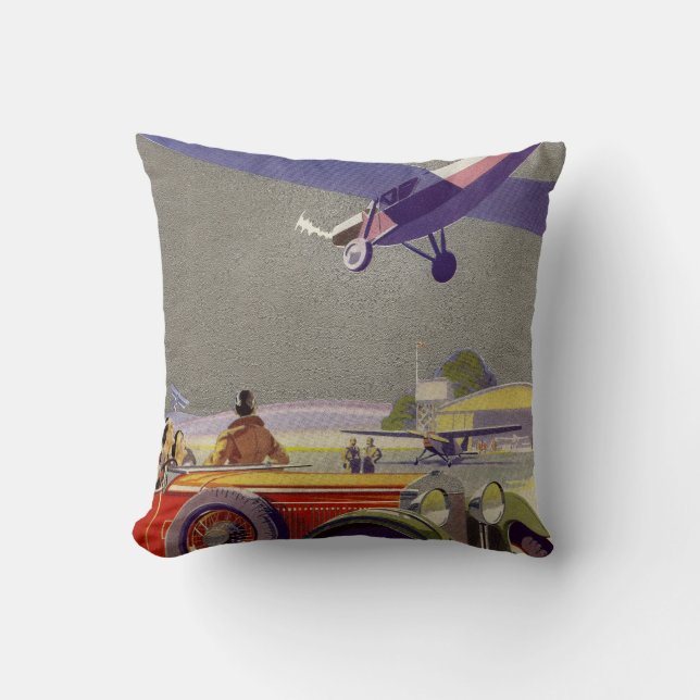 Cojín Decorativo Aeródromo (Anverso)