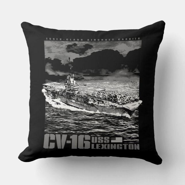Cojín Decorativo Aeronave CV-16 (Anverso)