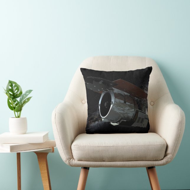 Cojín Decorativo Aeronave espacial con telescopio infrarrojo de cam (Silla)