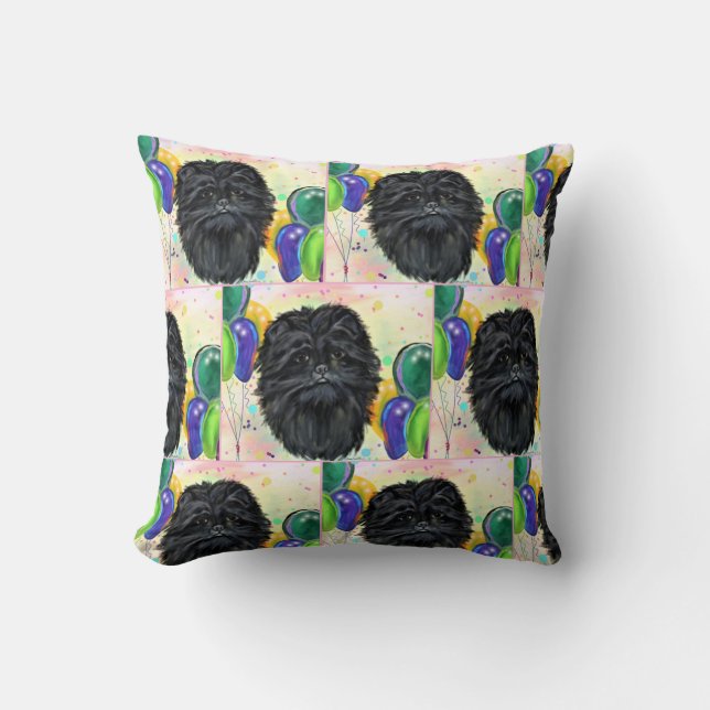Cojín Decorativo Affenpinscher (Anverso)