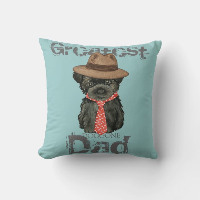 Cojín Decorativo Affenpinscher Dad (Anverso)