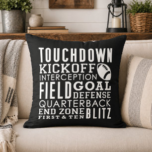 Cojín Decorativo Aficionado al fútbol