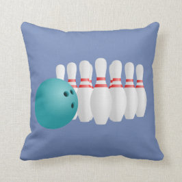Cojín Decorativo Aficionado del Boliche