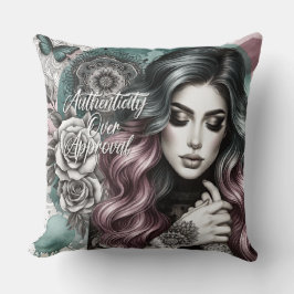 Cojín Decorativo Afirmación diaria femenina