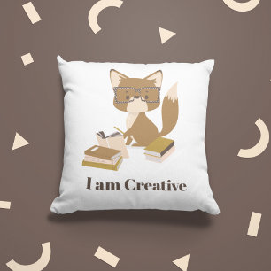 Cojín Decorativo Afirmación positiva niños leyendo decoración