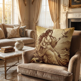 Cojín Decorativo Aforodita Diosa Griega