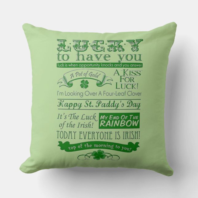 Cojín Decorativo Afortunado De Tenerte (Anverso)