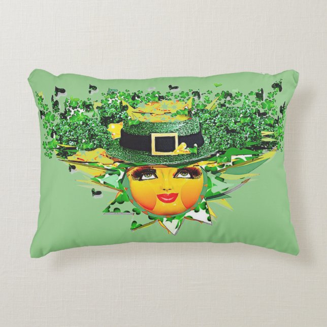 COJÍN DECORATIVO ¡AFORTUNADO SOL! (Anverso)