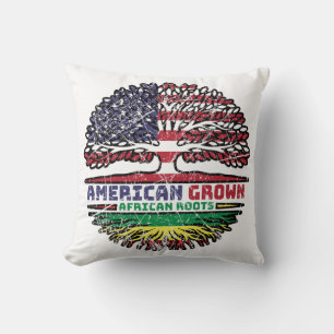Cojín Decorativo África África África Estados Unidos Estados Unidos
