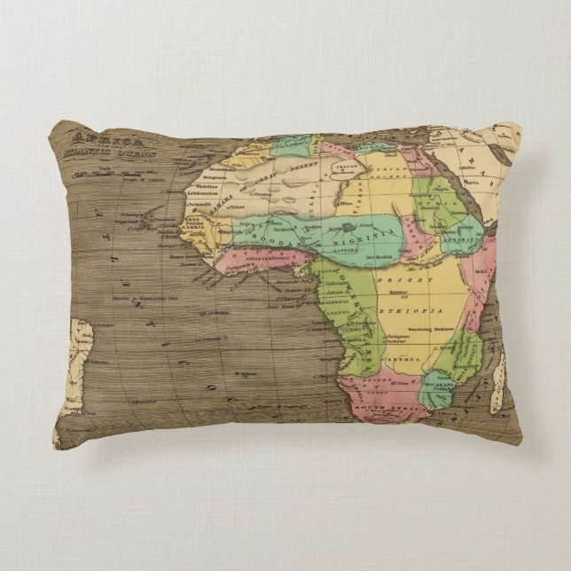 Cojín Decorativo África, atlántica (Anverso)