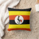 Cojín Decorativo África: Bandera de Uganda (Blanket)