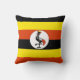 Cojín Decorativo África: Bandera de Uganda (Back)