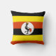 Cojín Decorativo África: Bandera de Uganda (Front)