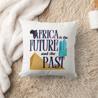 Cojín Decorativo África es El Futuro & El Pasado |