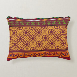 Cojín Decorativo África Ornamental elegante: Patrón étnico indio