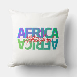 Cojín Decorativo ÁFRICA: Patria - Almohadón