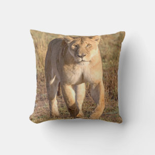 Cojín Decorativo África, Tanzania, Serengeti. León y leona