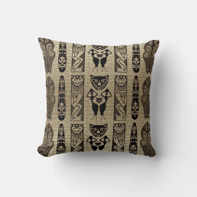 Cojín Decorativo Africano (Anverso)