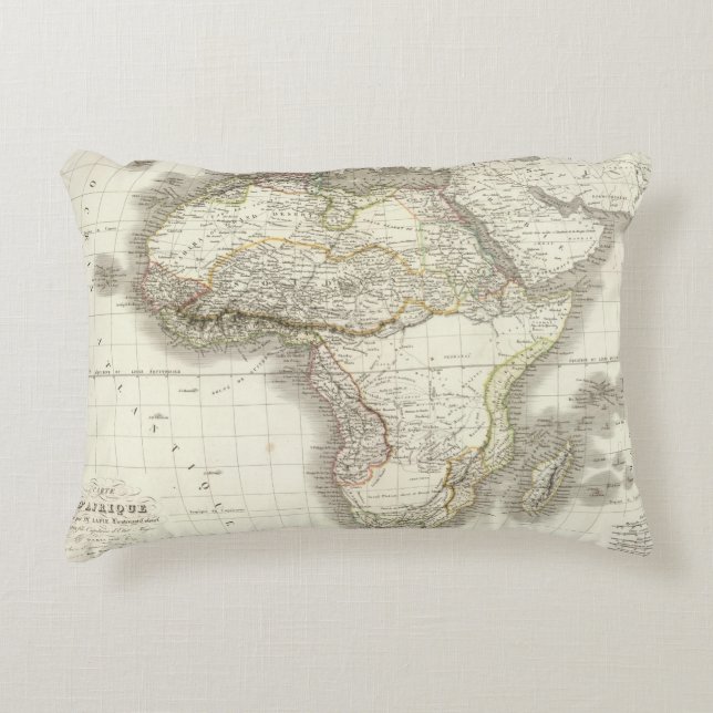 Cojín Decorativo Afrique - África (Anverso)