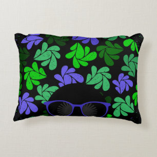Cojín Decorativo Afro Diva Verde y Azul