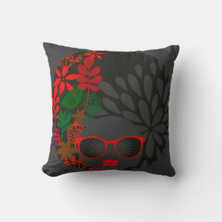 Cojín Decorativo Afrodiva Pillow Red Green Black Slate