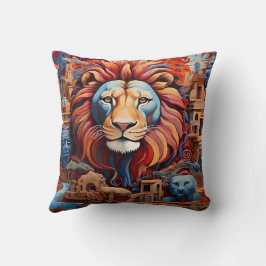 Cojín Decorativo "Afrofuturismo: Vibrantes sueños de herencia"