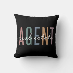 Cojín Decorativo Agente de bienes raíces Regalos para Realtor